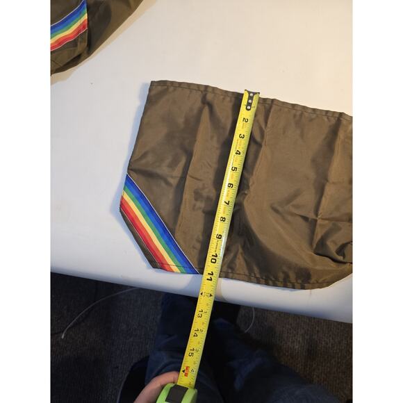 Rare Brown ABCOM Apple Macintosh SE/30 SE Plus Dust CoversRainbow Trim - Picture 8 of 11